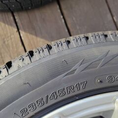 フォルクスワーゲン　純正ホイール＋ブリザック中古スタッドレスタイヤ4本