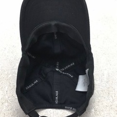 美品 Dior HOMME ディオールオム ベースボールキャップ ブラック 黒