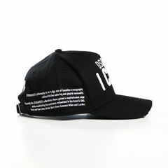 新品未使用 D SQUARED2 ICON キャップ 帽子 BLACK 黒