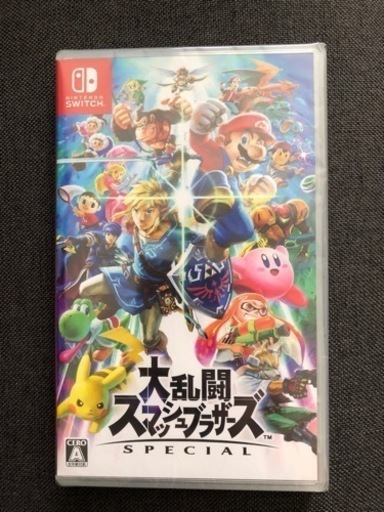Switchソフト大乱闘スマッシュブラザーズ新品