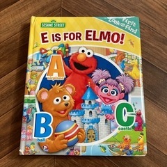 英語絵本 E is for ELMO バイリンガル