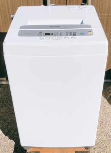 ❣️期間限定値下❣️動確済　IRIS OHYAMA 5kg 全自動洗濯機 IAW-T502E 009