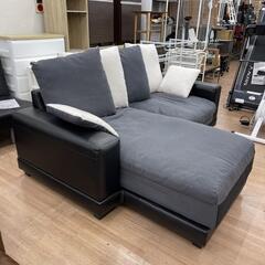 2人掛けカウチソファ クッションソファ ニトリ Sタイプキングダム3KD 幅204cm 定価・106,791円💳自社配送時🌟代引き可💳※現金、クレジット、スマホ決済対応※