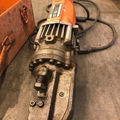 中古】石原機械工業 鉄筋カッター DC-16X