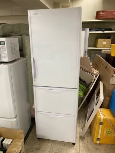 【HITACHI】 R-S38JV(XN) 冷凍冷蔵庫