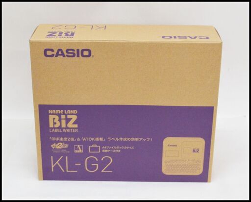 未使用 カシオ KL-G2 ネームランド Biz ラベルライター CASIO