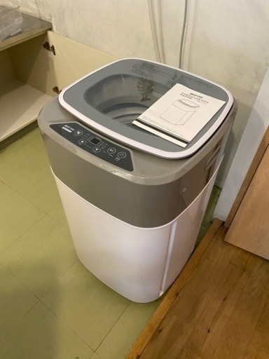 小型洗濯機格安で！　4kg コンパクト　美品