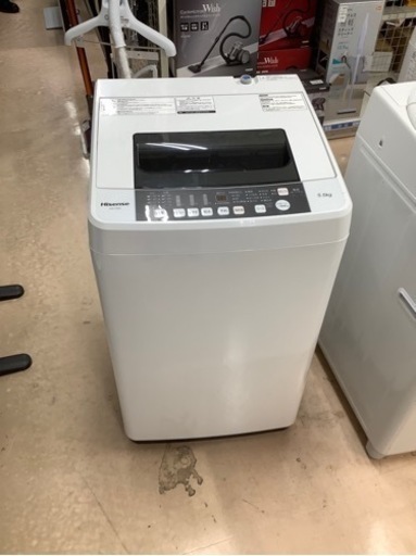 安心の6ヶ月保証付!! 【ハイセンス　17年製】 全自動洗濯機 【トレファク町田店】