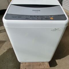 E759　パナソニック　全自動洗濯機　5.0KG  NA-…