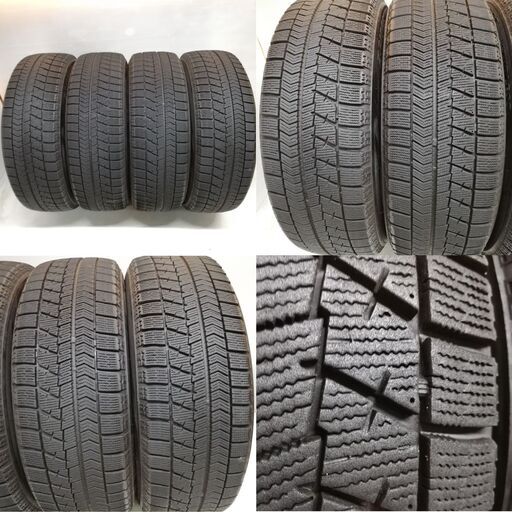 ＜スタッドレス・ホイール 4本＞ 185/60R15 ブリヂストン VRX 2018年製 60～70% 15X5.5J ホンダ MODURO 純正　　～横浜市旭区 ズーラシア近く～