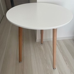 【ネット決済】ダイニングテーブル　丸テーブル　イームズ風テーブル