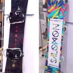 16-17 サロモン 女性向け スノーボード OH YEAH 143cm バイン リズム ツインチップ HBキャンバー 札幌市東区 新道東店