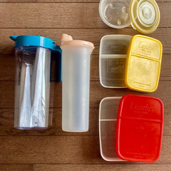 プラスチック容器5種