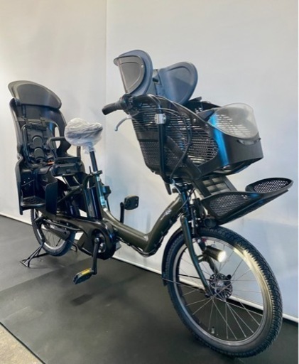 関東全域送料無料 保証付き 電動自転車 ヤマハ パスキスミニ 20インチ 8.7ah 3人乗り デジタル