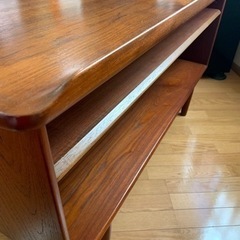 （格安美品）北欧 デンマーク製　Svend Aage Madsen（スヴェンド アジ マドセン）デザイン　両袖デスク　アンティーク 家具