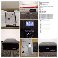 【美品】PIXUS MG6130 総印刷568枚 極めて使用が少ない動作品 元箱付き 印刷OK 純正インク残有り Wi-Fi スマホプリント