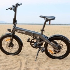 【TVで話題！】保証付き✨電動アシスト自転車　HIMO Z20 パールホワイト