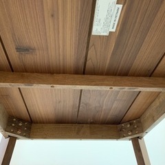 【引取り限定】ウォルナットダイニングセット　