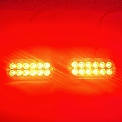 【ネット決済】覆面パトカー仕様　赤色灯 点滅 フラッシュ、ストロボ