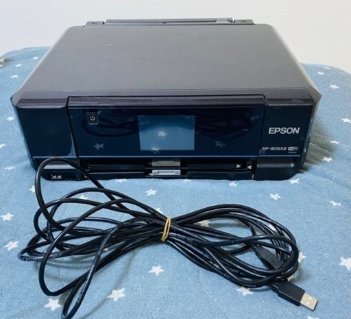 EPSON EP-806AB 複合機、付属品多数