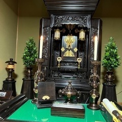 創価学会仏壇 黒檀 大型