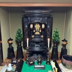 創価学会仏壇 黒檀 大型