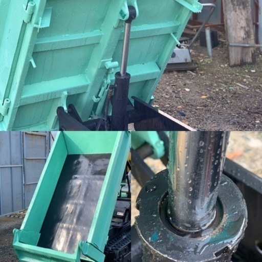ヤンマー油圧キャリアダンプC10R-1 1178hr 最大積載量990kg 再塗装 整備済