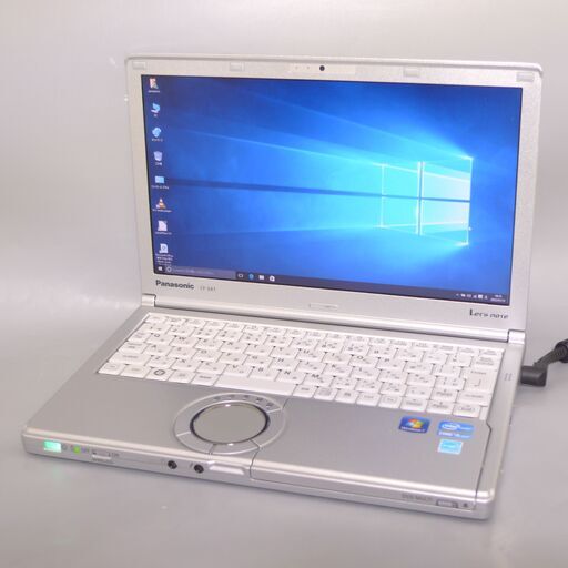 日本製 ノートパソコン 12.1型 Panasonic CF-SX1GDRYS 中古美品 Core i5 4GB DVDRW 無線 カメラ Bluetooth Win10 Office