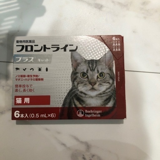 フロントラインプラス猫未使用 ぴこたん 馬橋のその他の中古あげます 譲ります ジモティーで不用品の処分