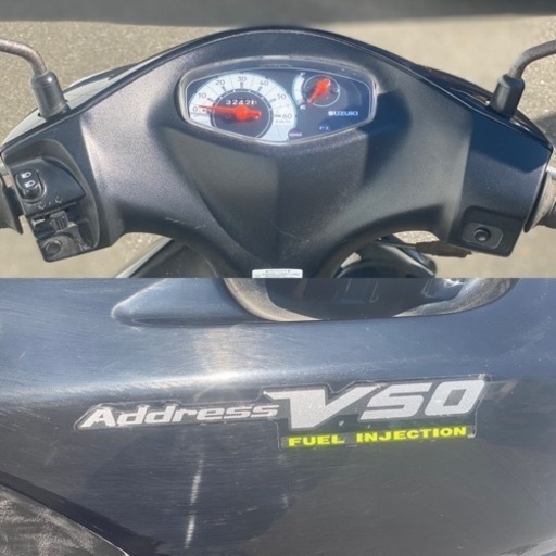 スズキ アドレスV50 自賠責R5.10月まで バッテリー新品交換 即持ち帰り可能