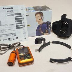 苫小牧バナナ】良品 Panasonic/パナソニック HX-A500 4K ウェアラブル