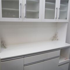 【良品】食器棚 カップボード 幅1500 奥行510 高さ2010mm (IA41)