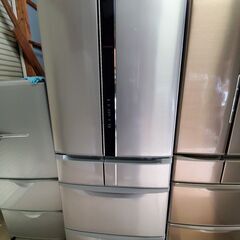 HITACHI 日立 冷凍冷蔵庫 R-F520D(SH) 6ドア 517L ビック&スリム 自動