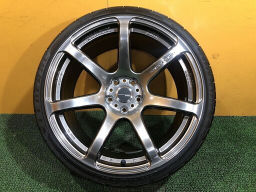 No.675 WORK ワーク ワークエモーション T7R 19インチホイール 5穴 