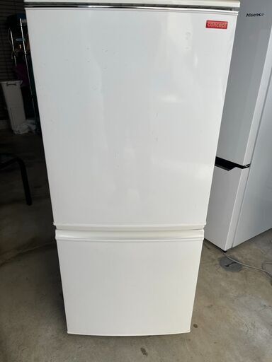 ★無料で配送及び設置いたします★シャープ 冷蔵庫 SJ-C14Y-W 2012年製★シャープ _1A   冷凍　46L 冷蔵　91L