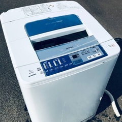 ♦️EJ1348番 HITACHI 全自動電気洗濯機 【2…