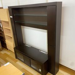 モーブル　ハイタイプテレビボード　ブラウン【トレファク岸和…
