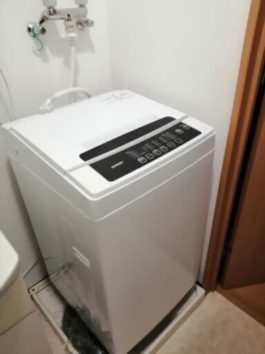 *交渉中*洗濯機 6L 2021年製 10ヶ月使用 取扱説明書有 風乾燥 予約タイマー アイリスオーヤマ