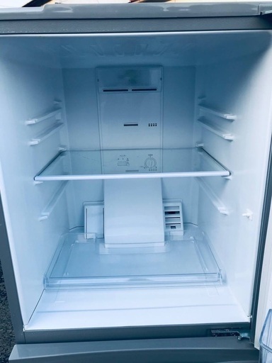 ♦️EJ1376番AQUAノンフロン冷凍冷蔵庫 【2015年製】