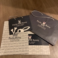 【ネット決済】psycho bunny 紙袋