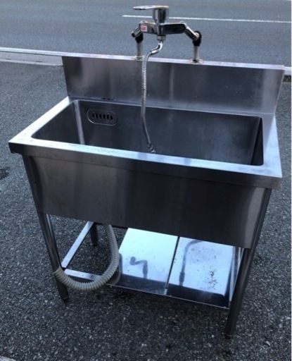 ⭐︎中古品　1槽シンク　780×450×800mm  厨房機器⭐︎