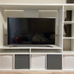 【ネット決済】IKEA テレビボード　白