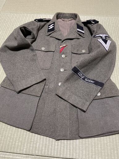 希少☆ｗｗ2　ナチスドイツ軍　SS親衛隊野戦服　1941年刻印有　実物