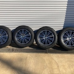 ハリアー　スタッドレス　ホイール付き　4本セット　225/65r17