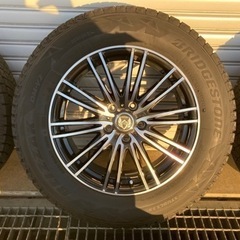 ハリアー　スタッドレス　ホイール付き　4本セット　225/65r17