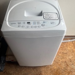 DAEWOO 洗濯機5キロ