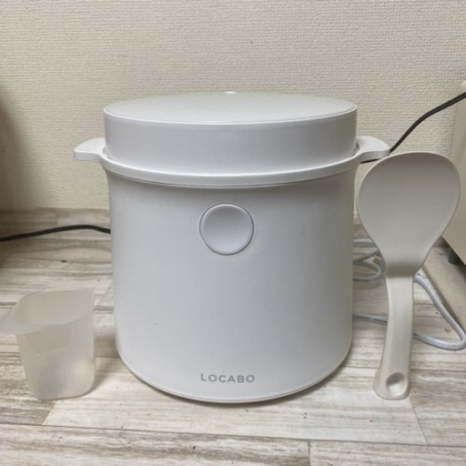 限られたカテゴリの-LOCABO •糖質カット炊飯器 JM-C20E-B eImjY