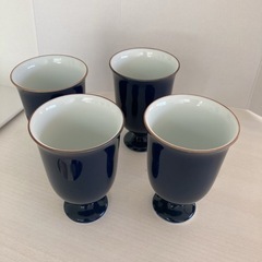 【たち吉】コップ　湯呑み　グラス　4個セット