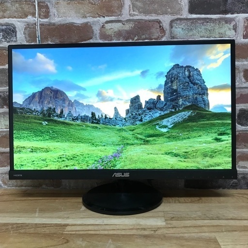 即日受渡❣️ASUS23型フルHDモニターメリハリのあるハッキリとした映像で6500円