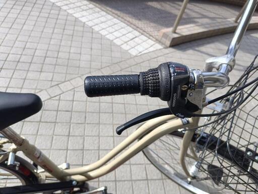 MARUISHIシティサイクル26インチ 6段変速機